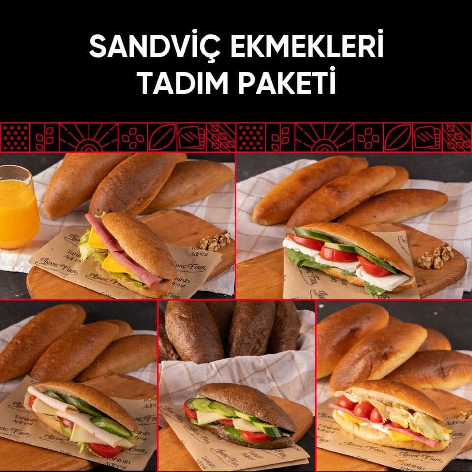 Sandviç Ekmekleri Tadım Paketi