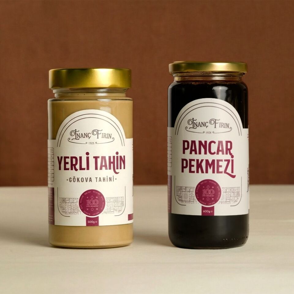 500 gr Yerli Tahin + 600 gr Pancar Pekmezi