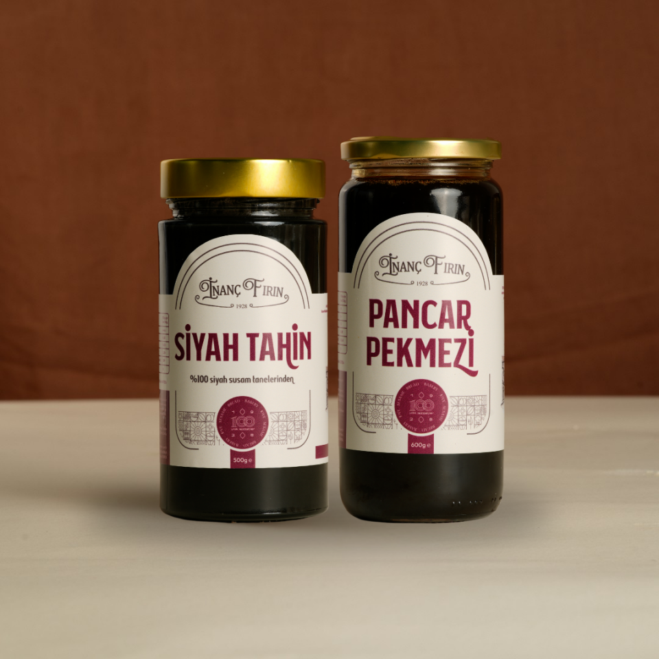 Pancar Pekmezi (600 gr ) + Siyah Tahin (500 gr )