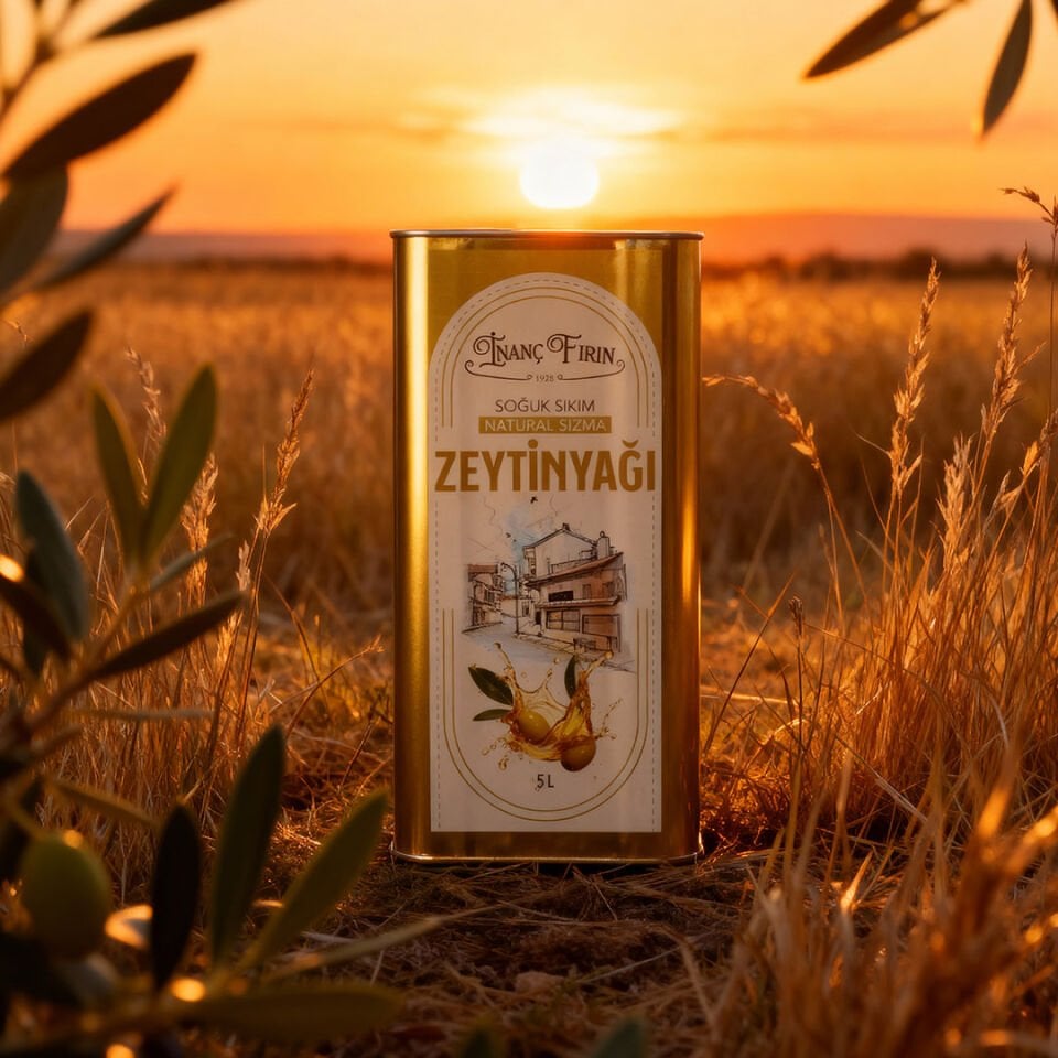 Doğal Sızma Zeytinyağı – 5 Litre
