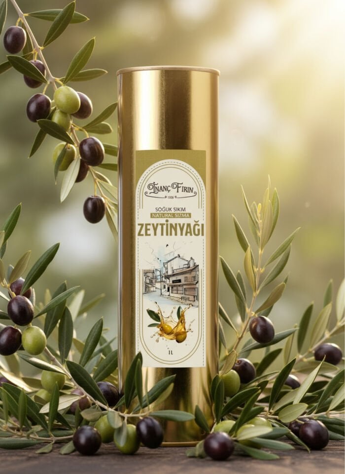 Natural Sızma Zeytinyağı 1 Litre (Soğuk Sıkım)