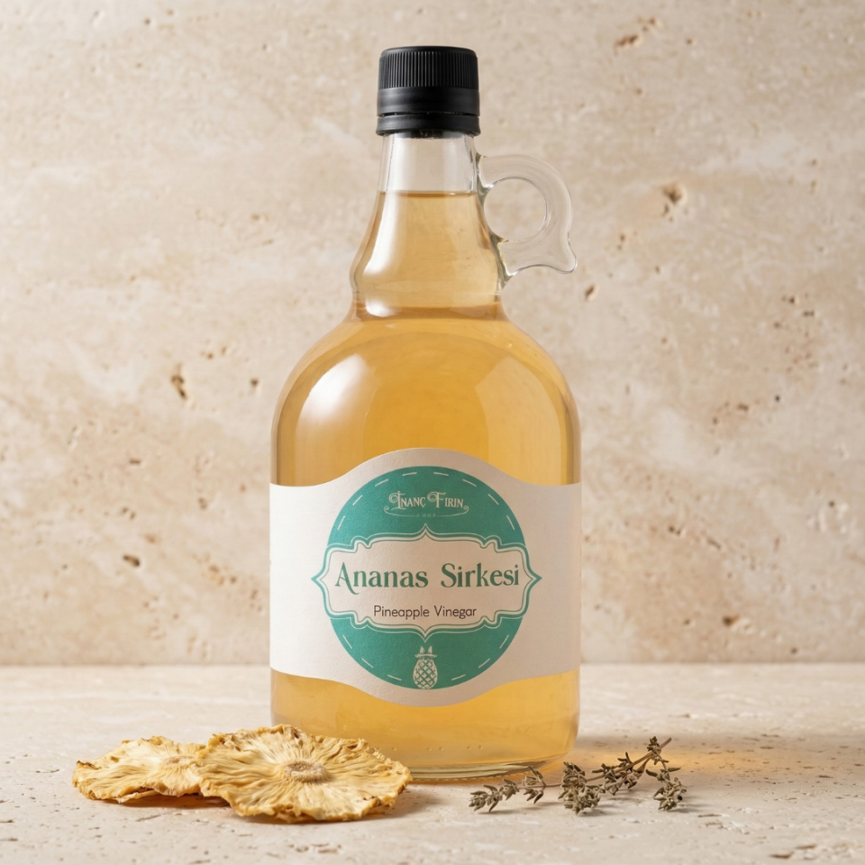 Doğal Ananas Sirkesi 1000 GR