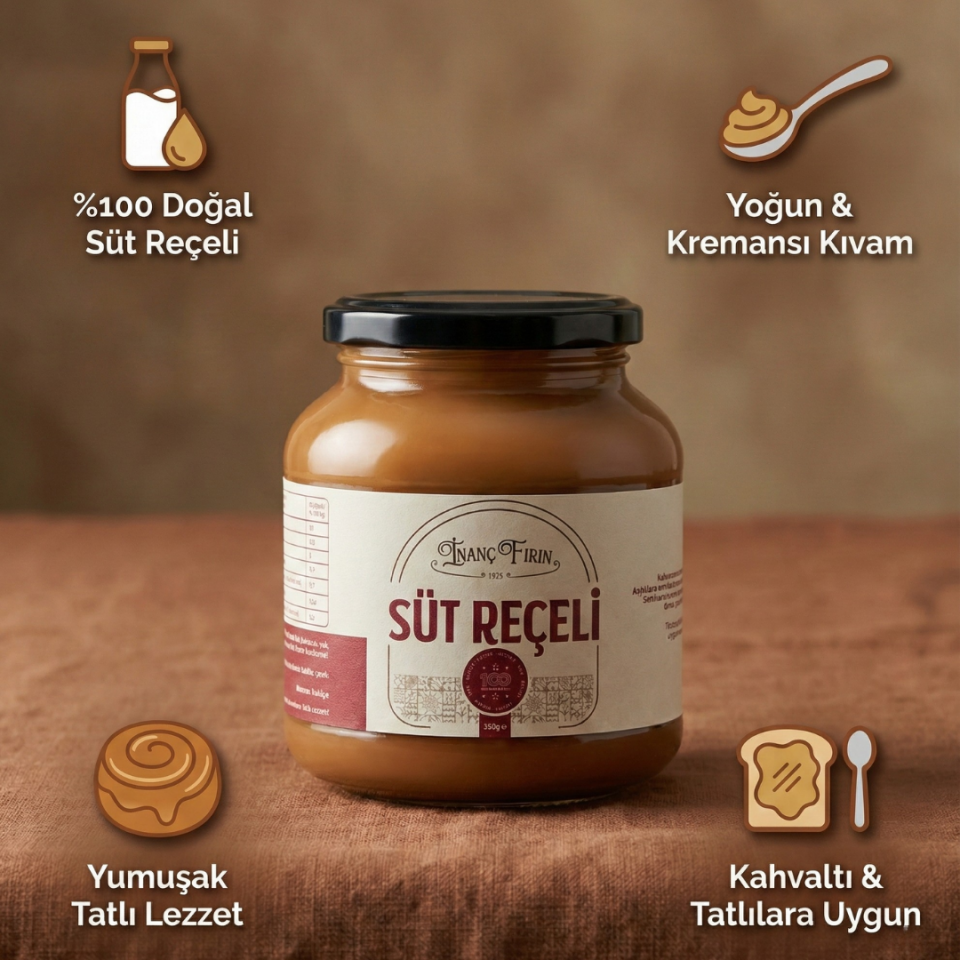 Süt Reçeli 350gr