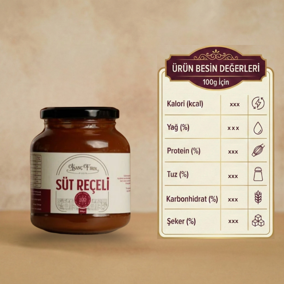 Süt Reçeli 350gr