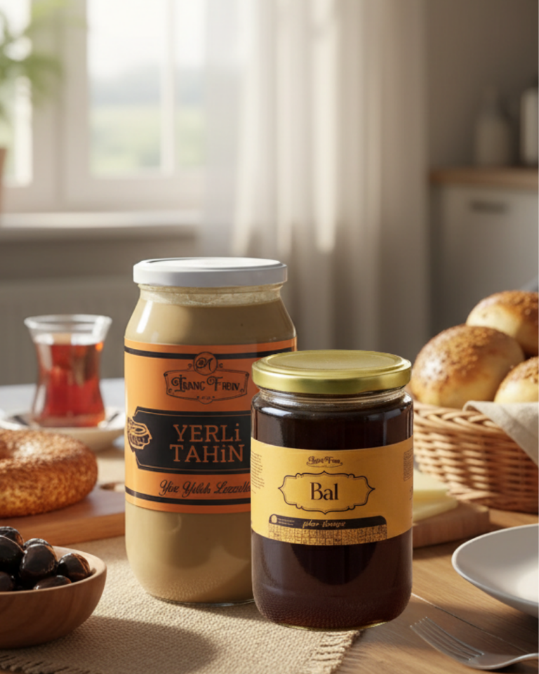1 KG TAHİN + 800 GR ÇAM BALI LEZZET SETİ