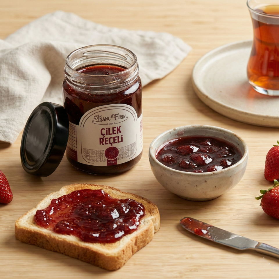 ÇİLEK REÇELİ 400 GR