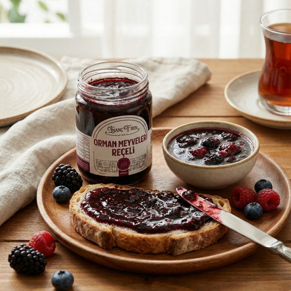 ORMAN MEYVELERİ REÇELİ 400 GR