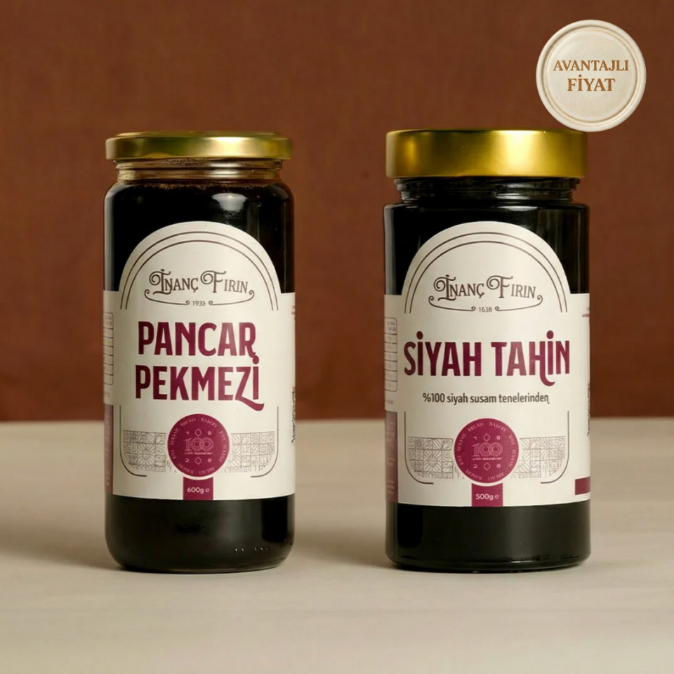 Pancar Pekmezi & Siyah Tahin | 600 g + 500 g