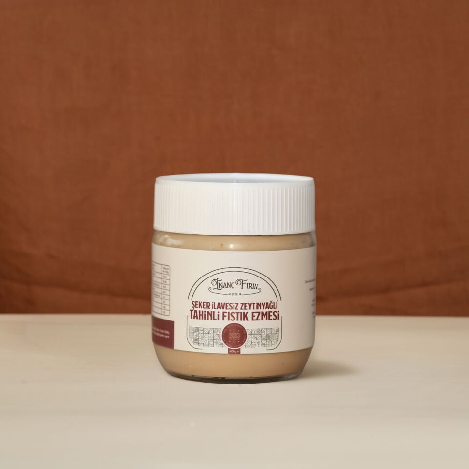 Fıstık Ezmesi 400 gr - Zeytinyağlı & Tahinli Fit Lezzet