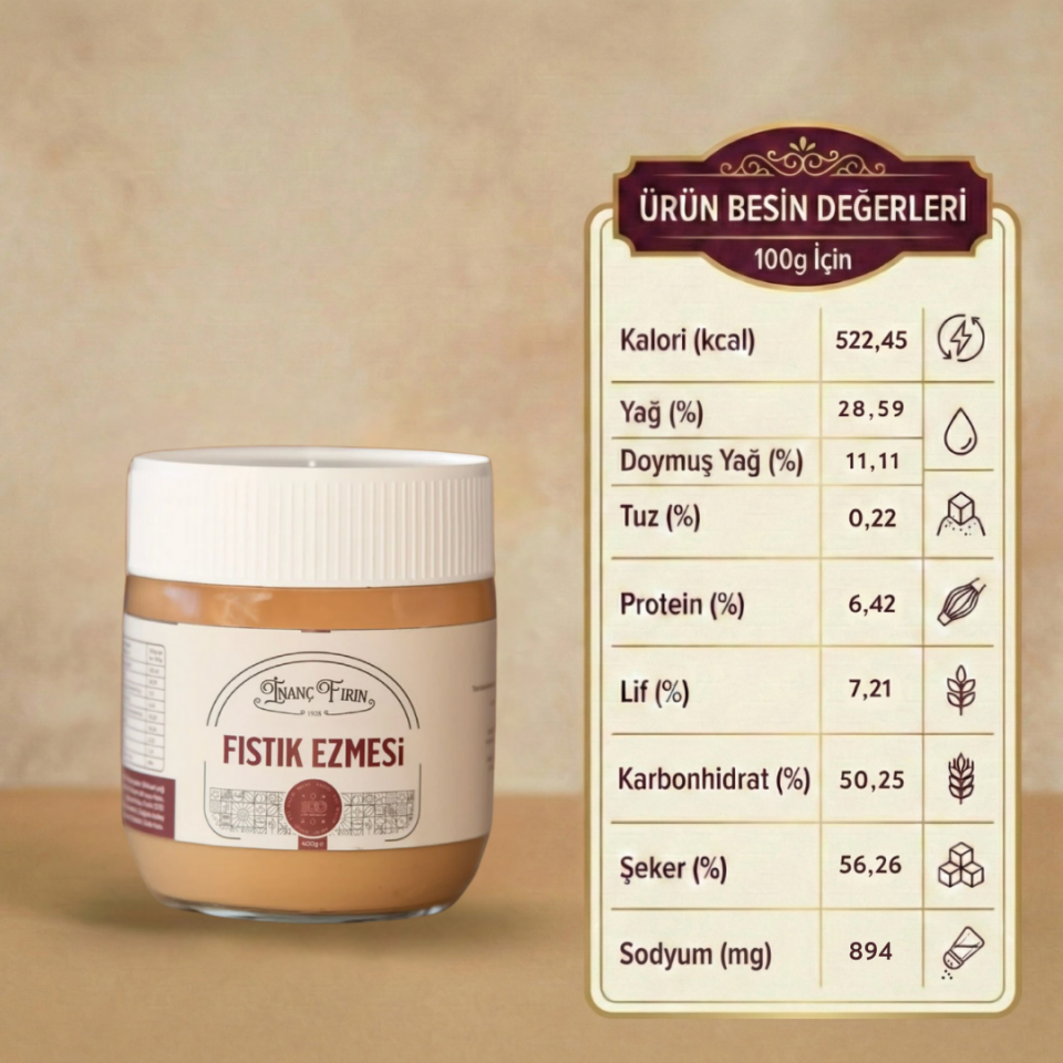 Yer Fıstığı Ezmesi 400 gr