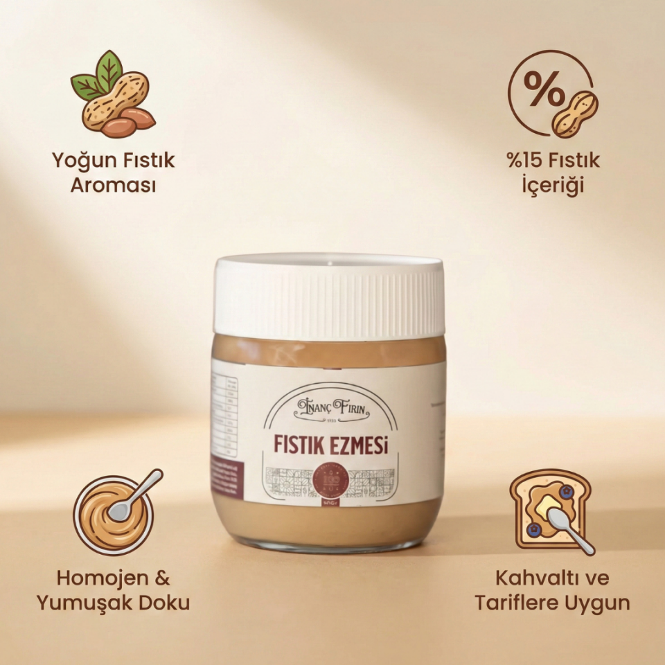 Gurme Kahvaltı Seti 3'lü: Fıstık Ezmesi, Zeytinyağlı Ezme & Cevizli Tahin Kreması (3x400 gr)