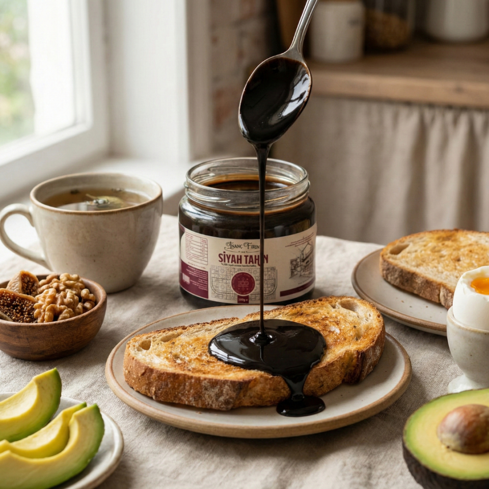Siyah Tahin 300 gram -  Taş Değirmen Üretimi