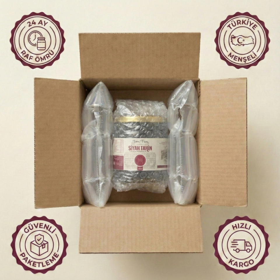 Siyah Tahin 300 gram -  Taş Değirmen Üretimi
