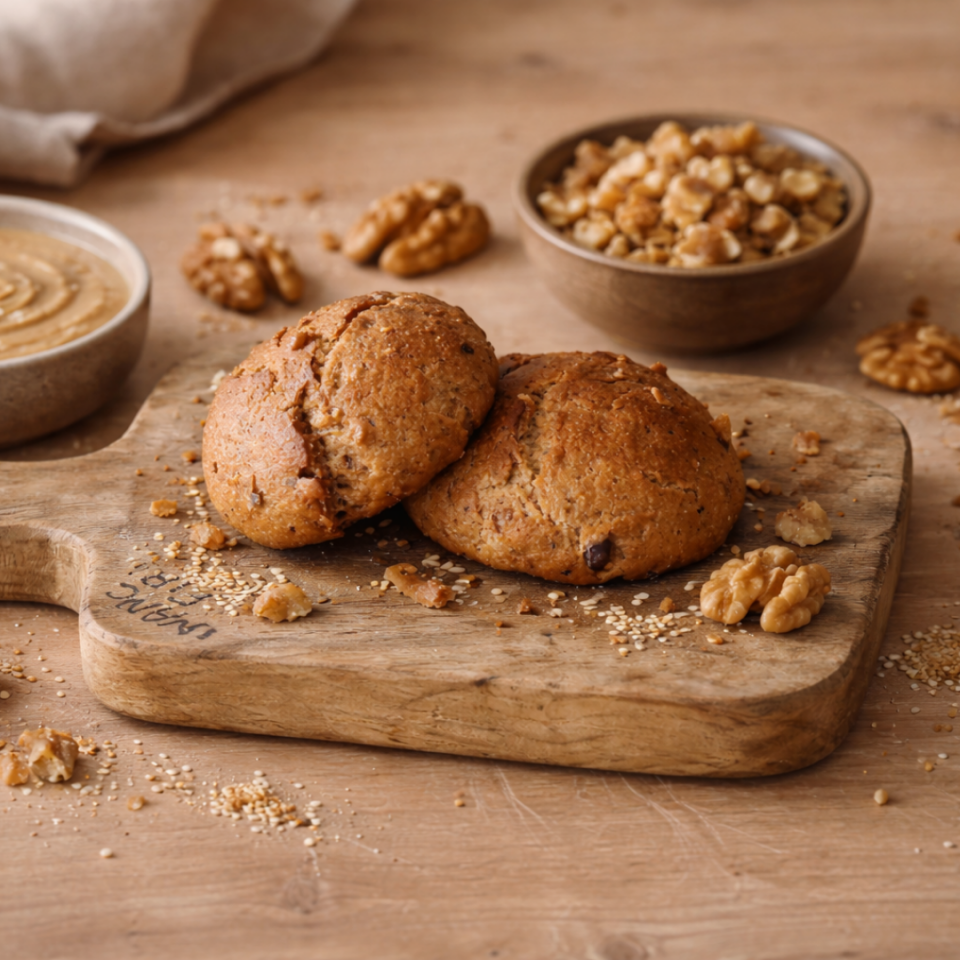 Tahinli Cevizli Kurabiye ( 4 Adet)