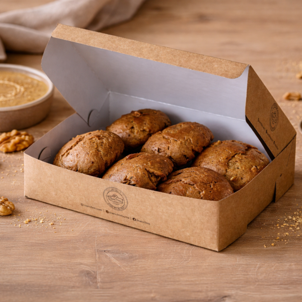 Tahinli Cevizli Kurabiye (6 Adet)