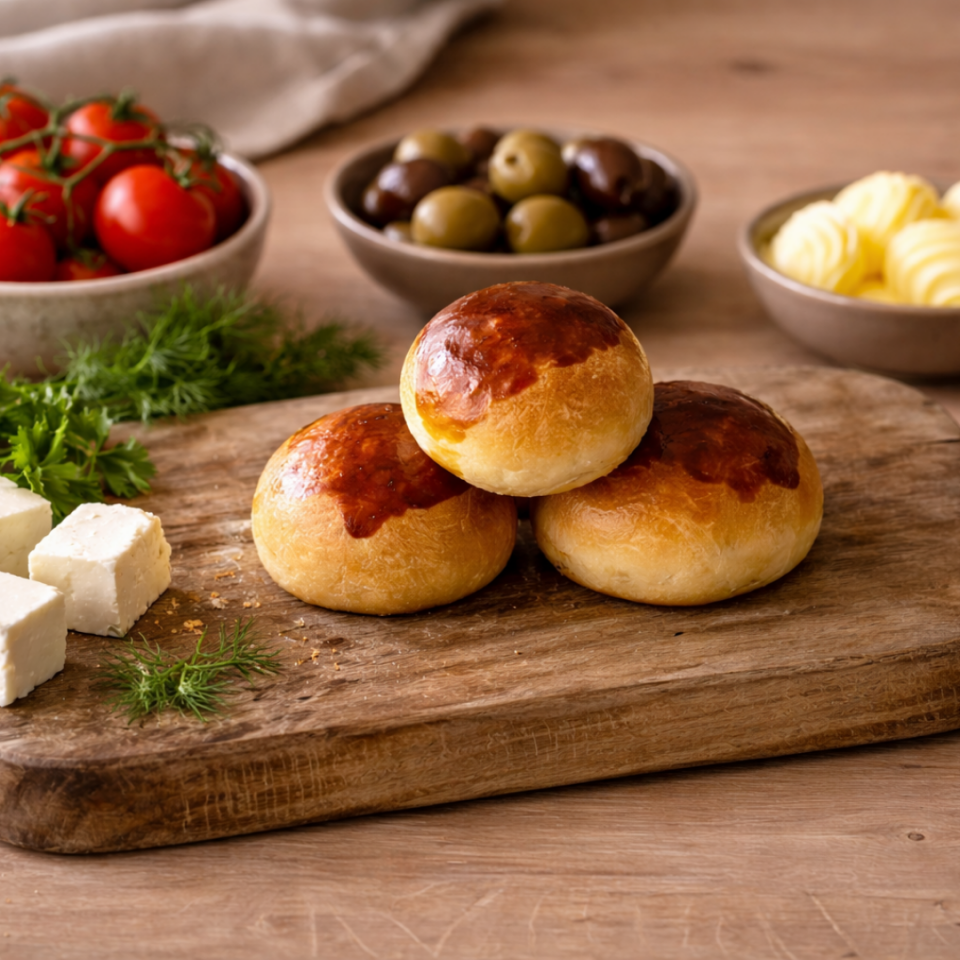 20'li Mini Hamburger Ekmeği