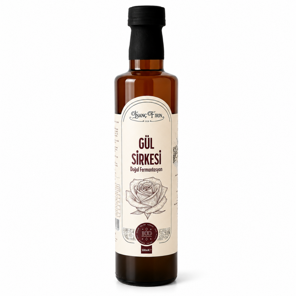 Gül Sirkesi 500 ml | Doğal Fermantasyonlu Gül Sirkesi
