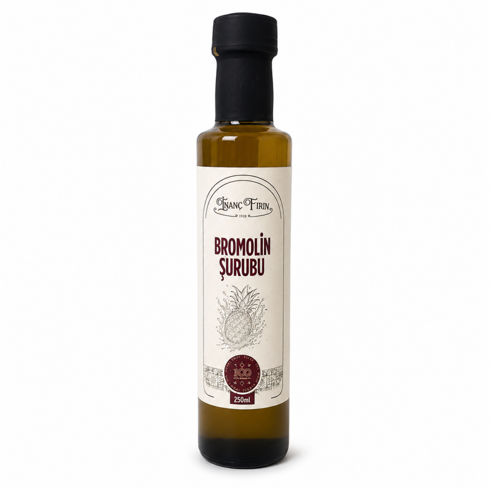 Bromolin Şurubu 250 ml | Ananas İçerikli Bitkisel Şurup