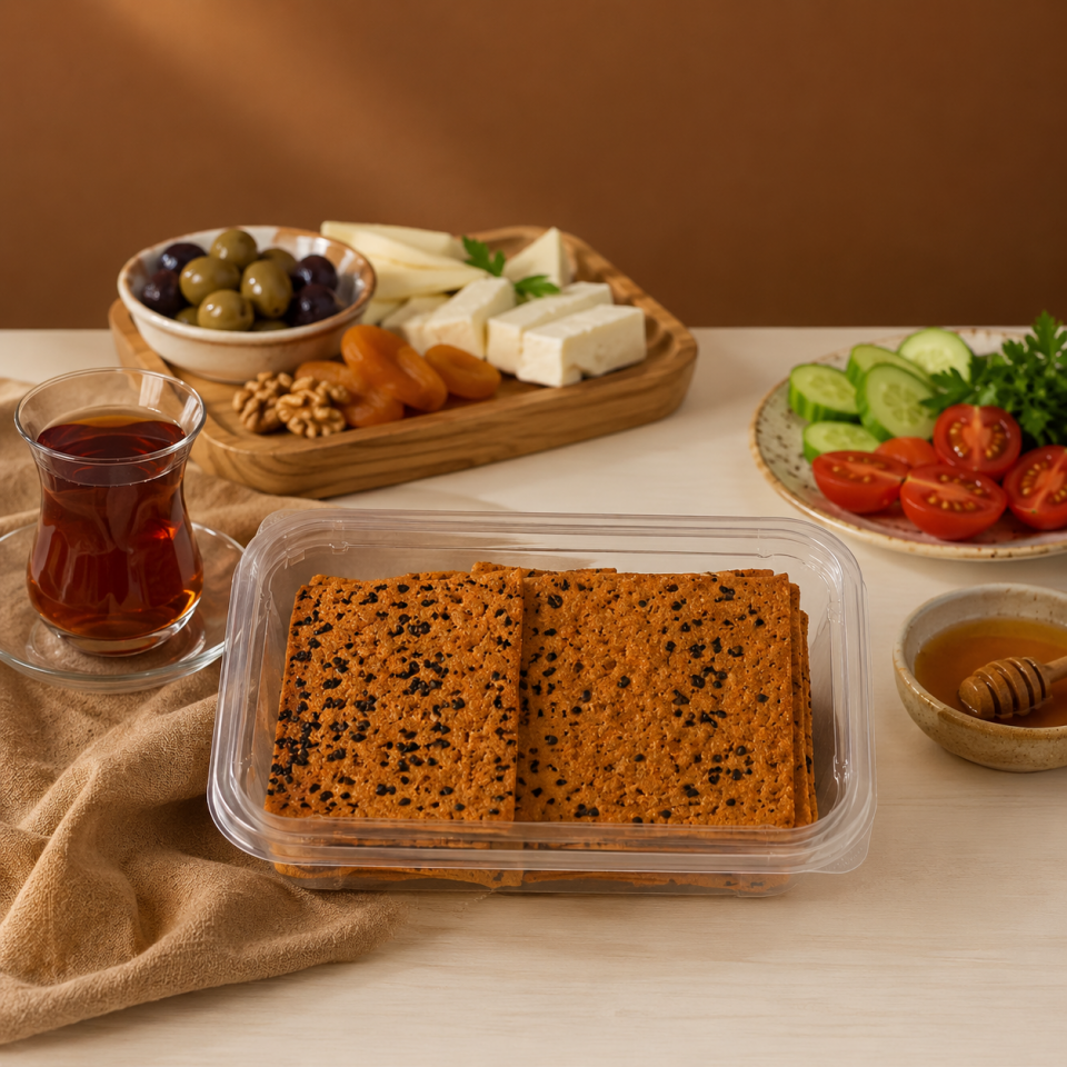 Çörek Otlu Yaprak Galeta 180 gr