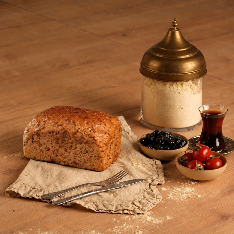 GLUTENSİZ TAHILLI EKMEK